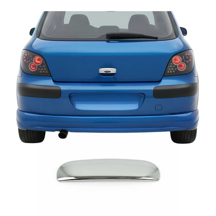 Heckklappe Kofferraumöffner Griff für Peugeot 307 2001-2009 Edelstahl Chrom