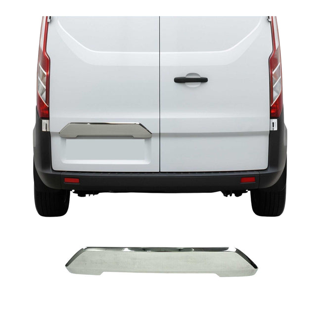 Kofferraumleiste Heckleiste für Ford Transit Custom 2014-2024 Edelstahl Chrom