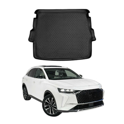 Kofferraummatte Kofferraumwanne für DS7 Crossback / DS 7 2017-2026 Gummi TPE