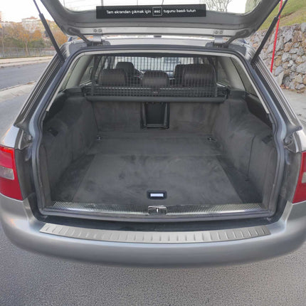 Ladekantenschutz für Audi A6 C5 Avant 1997-2005 Edelstahl gebürstet