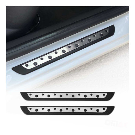 Einstiegsleisten Türschweller für Renault Captur 2013-2026 Chrom Kunststoff 2x