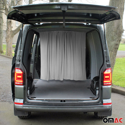 Maß Gardinen für Citroen Berlingo Fahrerhaus Abtrennung Sonnenschutz Grau