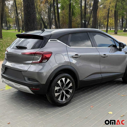 Fensterleisten Zierleisten für Renault Captur 2019-2026 Edelstahl Chrom 8tlg