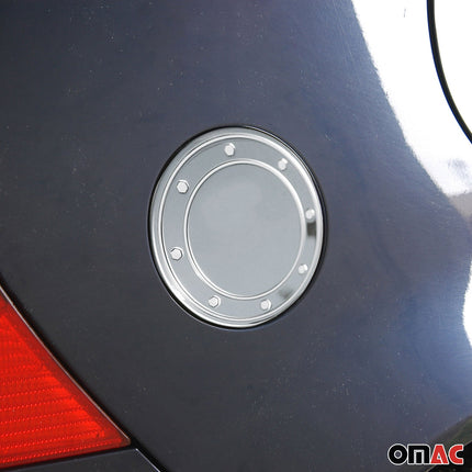 Tankdeckel Blenden Tankverschluss für VW Golf 1997-2003 Edelstahl Chrom Chrom