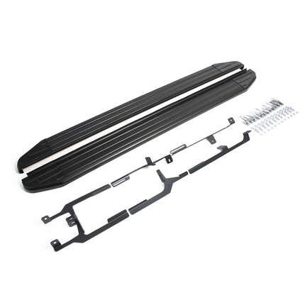 Trittbretter Seitenschweller für VW Touareg 2010-2018 Alu Schwarz ABE