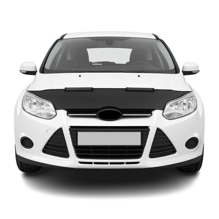 Haubenbra Steinschlagschutz Bonnet Bra für Ford Focus 2011-2014 Schwarz Halb