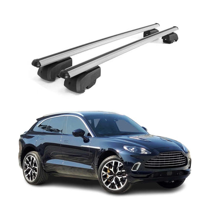 Dachträger Gepäckträger für Aston Martin DBX 2021-2026 Querträger ABE Silber
