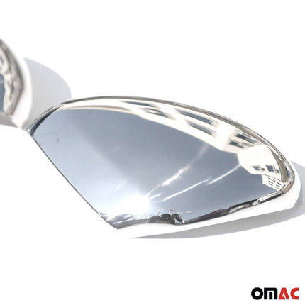 Spiegelkappen Spiegelabdeckung für Citroen DS3 2010-2019 Edelstahl Chrom 2tlg