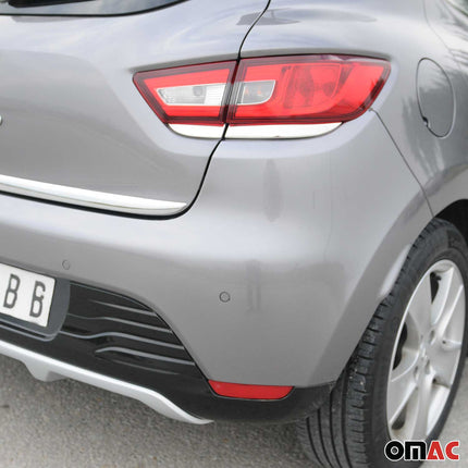 Rücklichtleiste für Renault Clio IV 2012-2019 Edelstahl Chrom 4 tlg