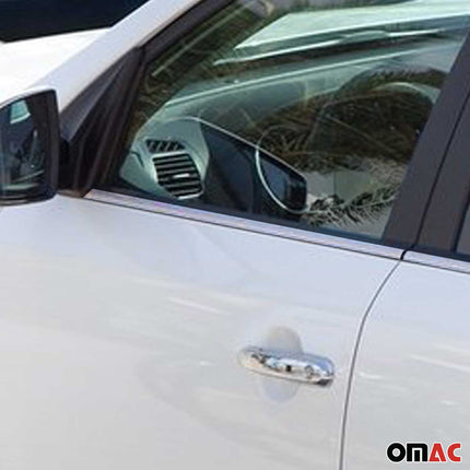 Fensterleisten Zierleisten für Kia Sorento III 2014-2020 Edelstahl Chrom Glanz