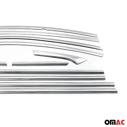 Fensterleisten Zierleisten für Chevrolet Cruze 2009-2016 Edelstahl Chrom 12tlg