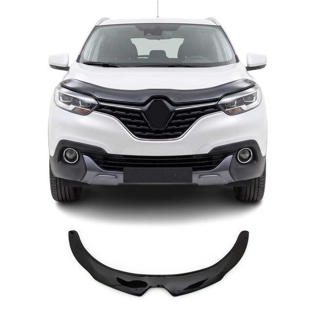 Motorhaube Deflektor Insektenschutz für Renault Kadjar 2015-2022 Dunkel