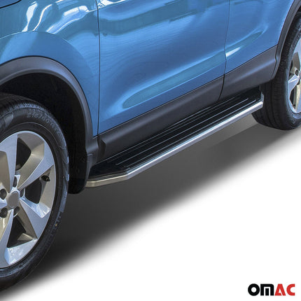 Trittbretter Seitenschweller für Nissan Qashqai 2018-2024 ABE Alu