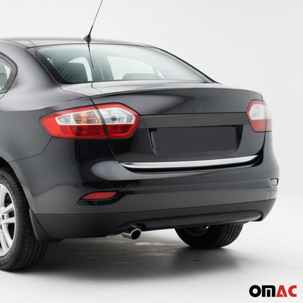 Kofferraumleiste Heckleiste für Renault Fluence 2010-2021 Untere Chrom Edelstahl