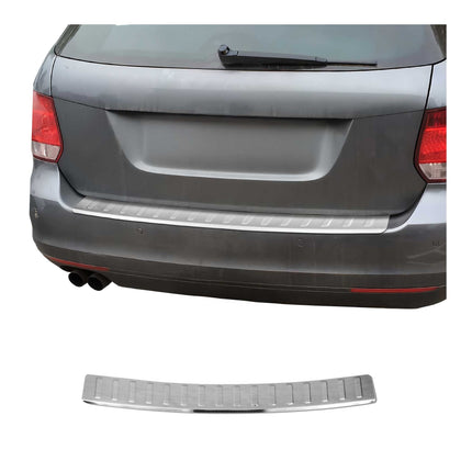 Ladekantenschutz Stoßstange für VW Golf mk7 Variant 2012-19 Edelstahl gebürstet