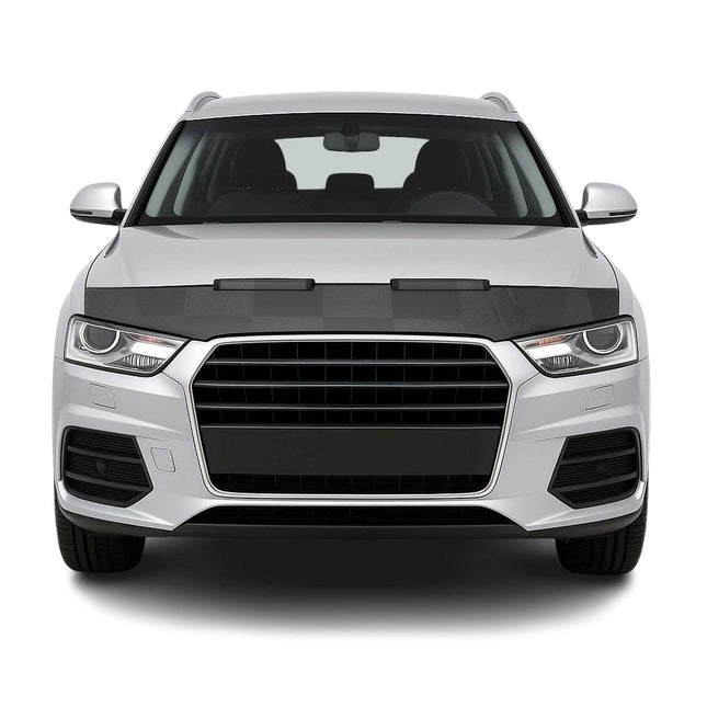 Haubenbra Steinschlagschutz Bonnet Bra für Audi Q3 8U 2011-2018 Kariert Halb