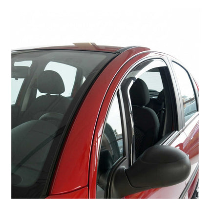 Windabweiser Regenabweiser für Skoda Yeti 2009-2017 Dunkel Acryl 2tlg