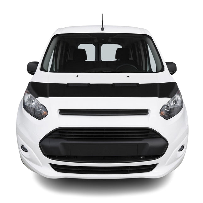 Haubenbra Steinschlagschutz Bonnet Bra für Ford Connect 2014-2024 Schwarz Halb