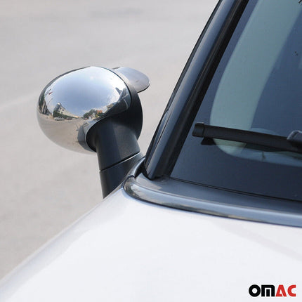 Spiegelkappen Spiegelabdeckung für Mini Paceman R61 2013-2016 Edelstahl Chrom
