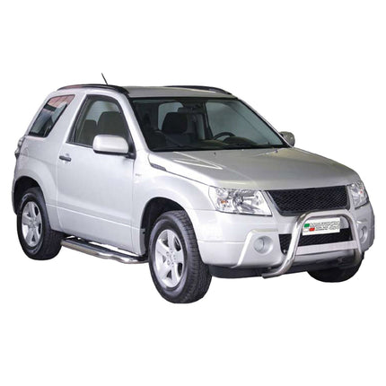 Frontbügel Frontschutzbügel für Suzuki Grand Vitara 2005-2008 Grau ø63 mm