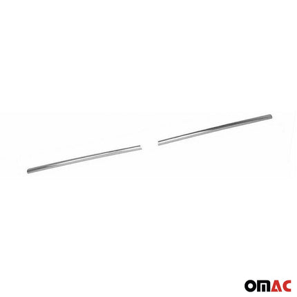 Kühlergrill Leisten Grillleisten für Hyundai Sonata 5 2005-10 Edelstahl Chrom 2x