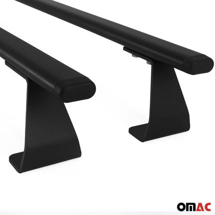 Dachträger für Land Rover Range Rover Vogue L322 2003-2012 75kg Stahl Schwarz 2x