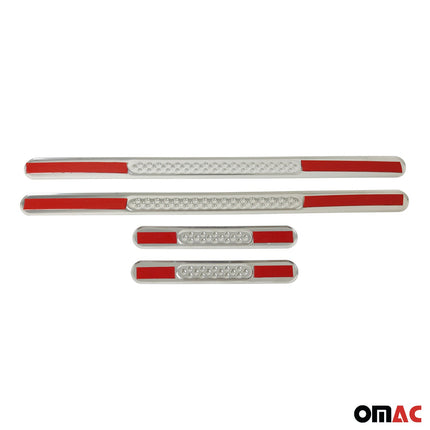 Einstiegsleisten Türschweller für Fiat Grande Punto 2005-2009 Edelstahl 4x