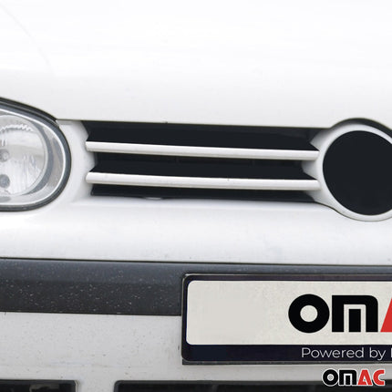 Kühlergrill Leisten Grillleisten für VW Golf 2003-2009 Edelstahl Chrom 4tlg