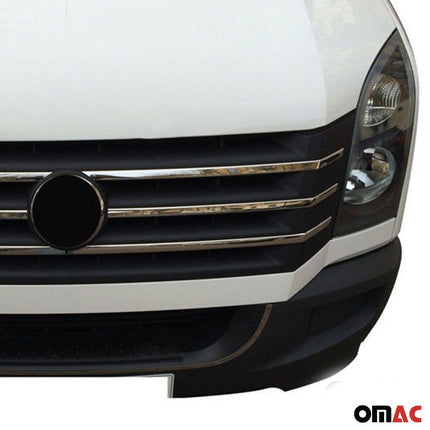 Kühlergrill Leisten Grillleisten für VW Crafter 2012-2017 Edelstahl Chrom 5tlg