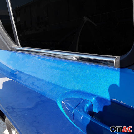 Fensterleisten Zierleisten für Ford Tourneo Courier 2023-2026 Edelstahl 4tlg