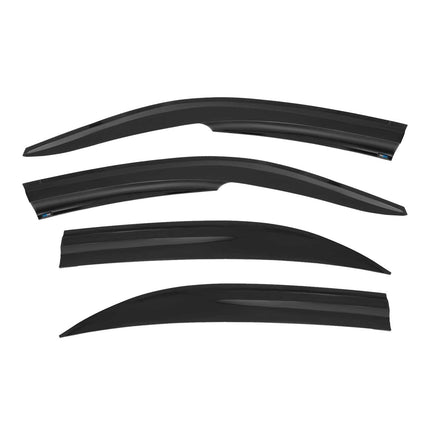 4x Windabweiser Regenabweiser für Honda Civic Stufenheck 2002-2006 Acryl Dunkel