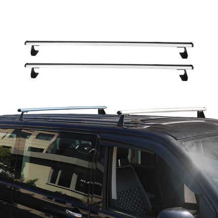 Dachträger Grundtäger für Honda CR-V mk4 2012-2016 75kg Aluminium Silber 2 tlg