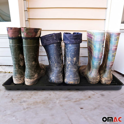 OMAC Schmutzfangmatte Sauberlaufmatte Türmatte Napfunterlage 78x38cm Unterlage