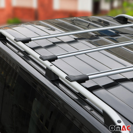 Dachträger Grundtäger für Renault Trafic 2014-2026 75kg Aluminium Silber 3 tlg