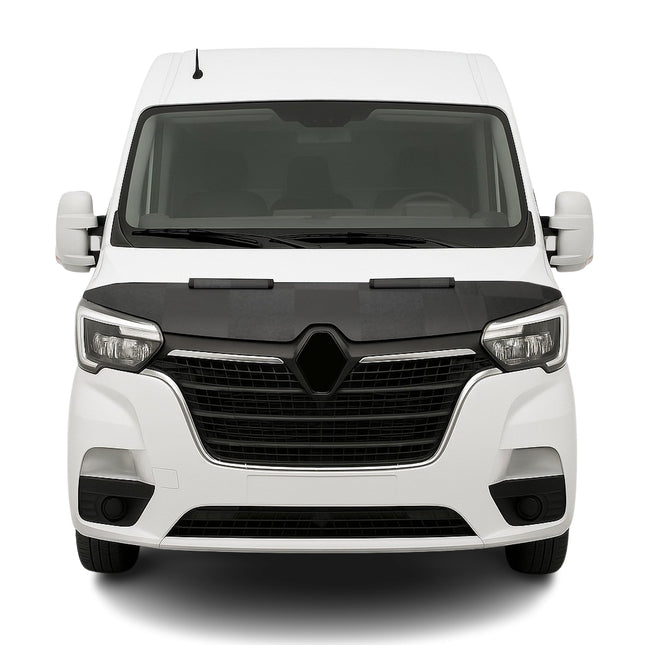 Haubenbra Steinschlagschutz Bonnet Bra für Renault Master 2019-2023 Kariert Halb