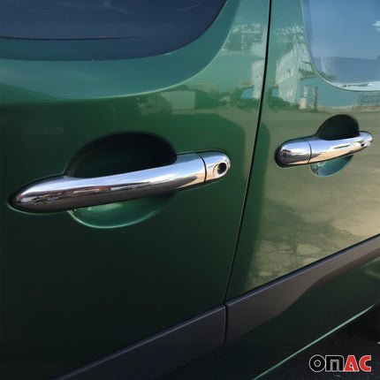 Chrom Türgriff Blende für Renault Kangoo 2007-2021 5-Tür Edelstahl 10tlg