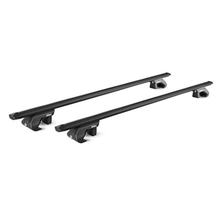 Dachträger Grundtäger für BMW X5 E53 E70 1999-2013 5 tür 90kg Alu Schwarz 2x ABE