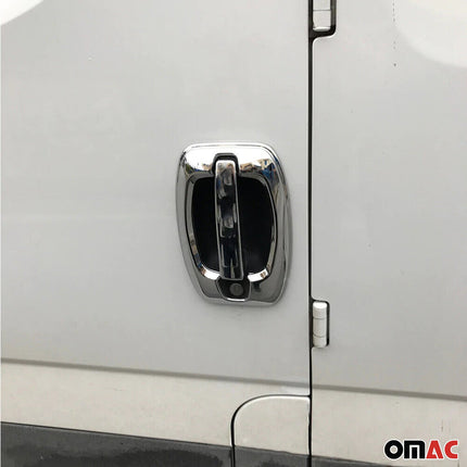 Türgriff Blenden Türgriffkappen für Peugeot Boxer 2006-2020 Chrom ABS 2-Tür 4tlg