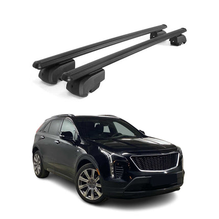 Dachträger Gepäckträger für Cadillac XT4 2018-2026 Querträger ABE Schwarz 2x