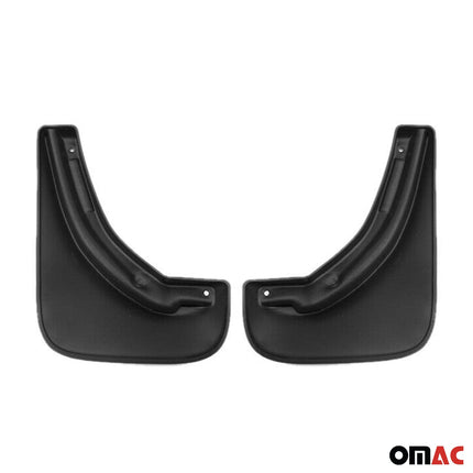 Schmutzfänger Kotflügel für Opel Astra H 2004-2014 Hinten Kunststoff Schwarz 2x