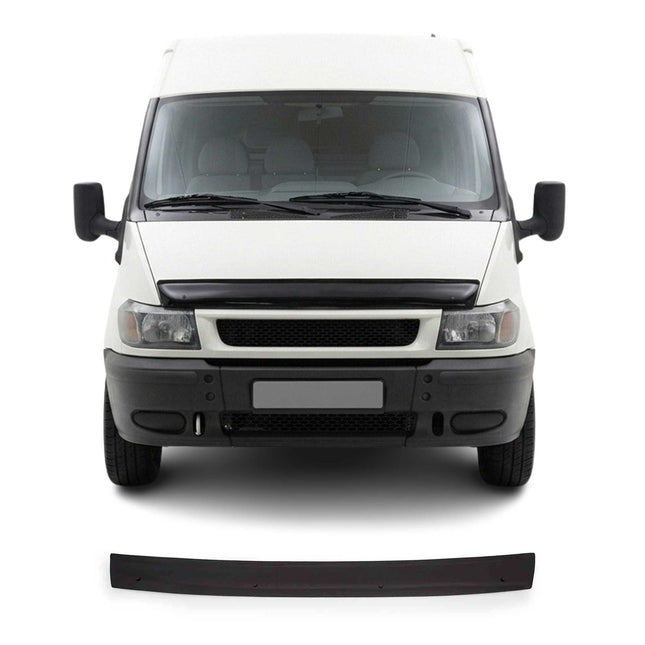 Motorhaube Deflektor Insekten Steinschlagschutz für Ford Transit 2000-06 Dunkel