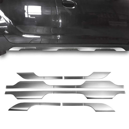 Seitentürleiste Türschutzleiste für Dacia Duster 2018-2021 Gebürstet Chrom 6x