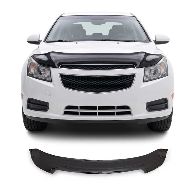 Motorhaube Deflektor Insektenschutz für Chevrolet Cruze 2008-2016 Dunkel