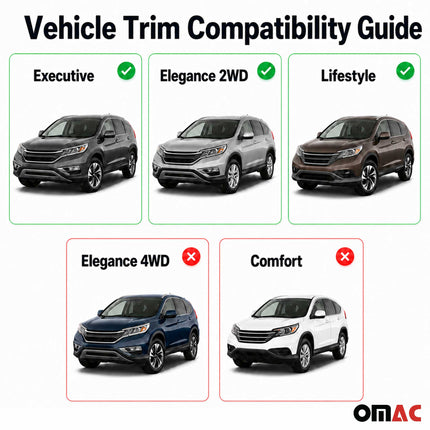 Dachträger Grundtäger für Honda CR-V IV 2013-2018 75kg Stahl Schwarz 2 tlg