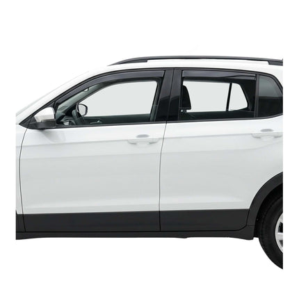Windabweiser Regenabweiser für VW T-Cross 2019-2026 Dunkel Acryl 4tlg