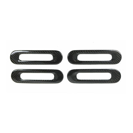 Blinkerrahmen Signalblende Blinker für Mazda MX-5 1989-2005 Echt Carbon Schwarz
