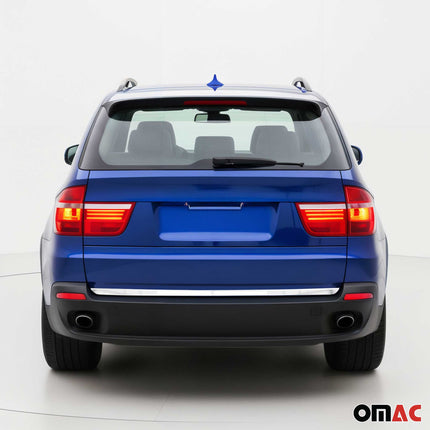 Kofferraumleiste Heckklappe Leiste für BMW X5 E70 2006-2013 Chrom Gebürstet