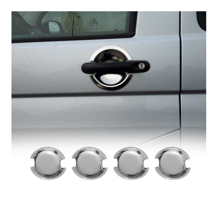 Türgriffschalen Türgriffmulden für VW Multivan T5 2003-2015 Chrom Edelstahl 4x