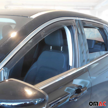 Windabweiser Regenabweiser für Ford Kuga III 2019-2026 Dunkel Acryl 4tlg