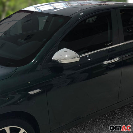 Spiegelkappen Spiegelabdeckung für Dodge Neon Limo 2015-2026 Chrom ABS Silber 2x
